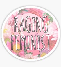 Raging Feminist Sticker