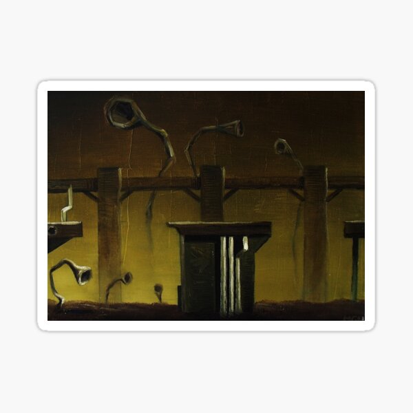 Outskirts of Pandemonium City 3 Sticker