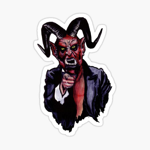 Uncle Satan Sticker