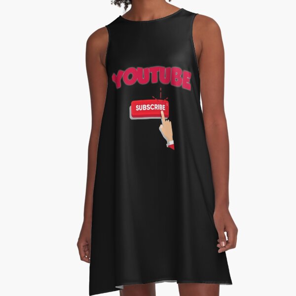 Red Youtube Dresses Redbubble - roblox red dress evil girl youtube
