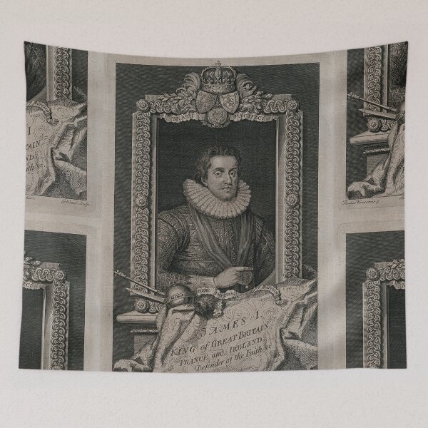 Item preview, King James I of England  designed and sold by Vintage Designs +.