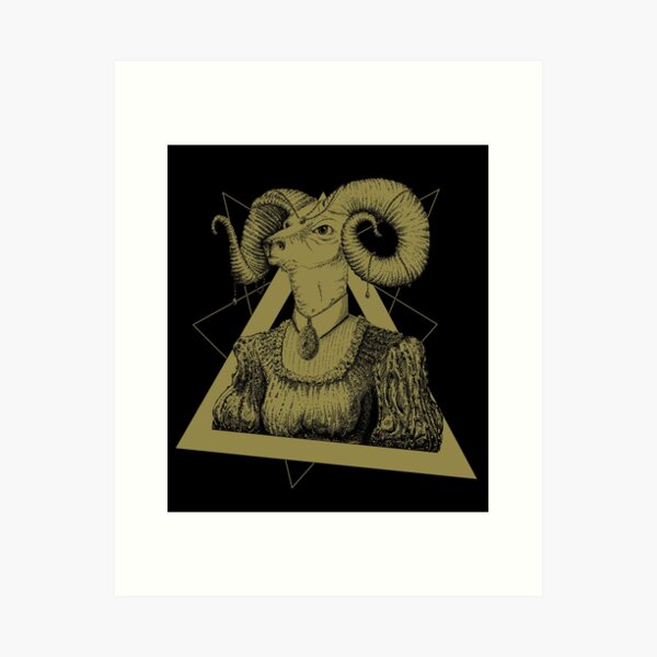 Victorian Goat I Art Print
