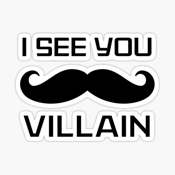 Je te vois méchant Sticker