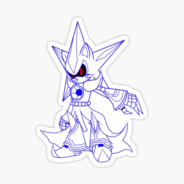 Neo Metal Sonic Stickers for Sale