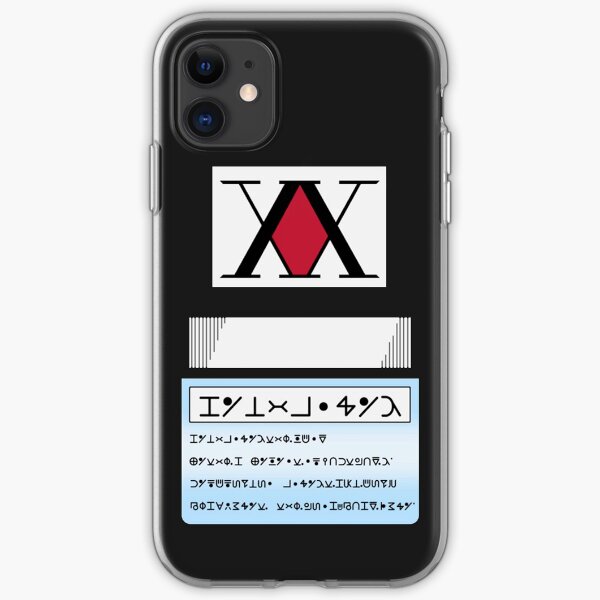 Hunter Association Card (hxh) iPhone Soft Case
