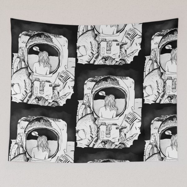 Item preview,  Astronaut, Spaceman and Aerospatial designed and sold by Billyou.