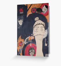 Mustache-O Greeting Card