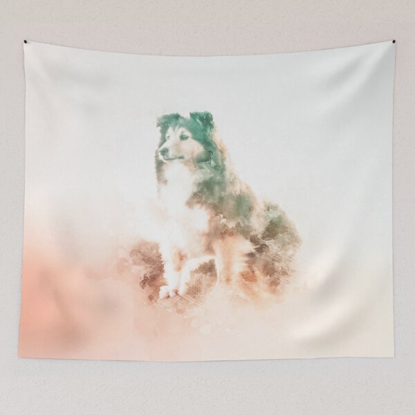 Item preview, Rough Collie Painting designed and sold by artworkbyrihen.
