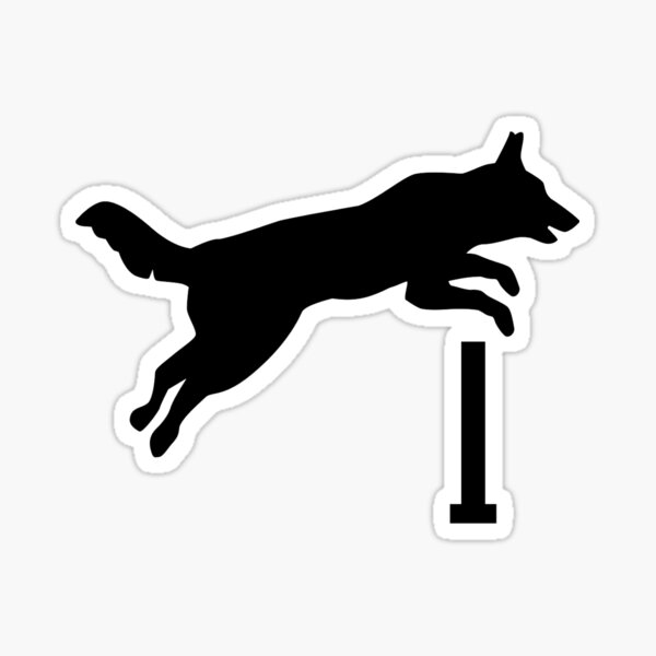 Dog Agility Stickers | Redbubble