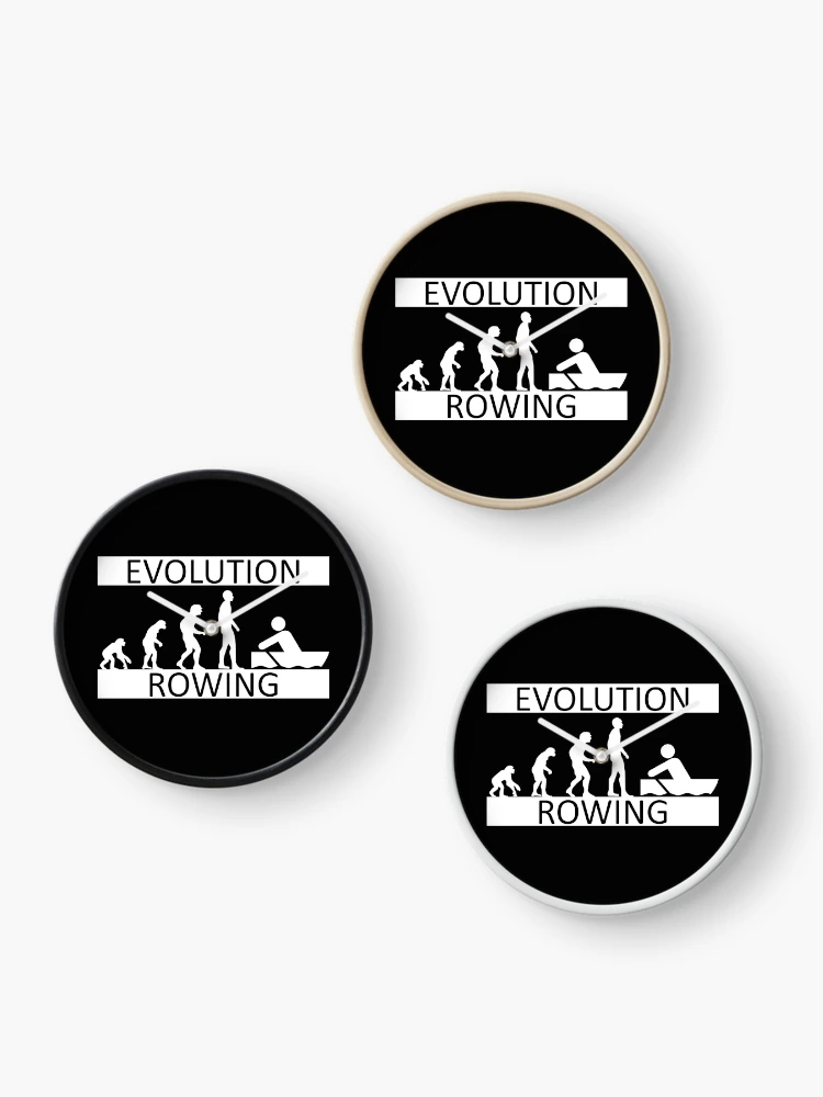 Thumbnail 3 of 4, Clock, Evolution Rowing - Rower - Sports designed and sold by AndiHK.