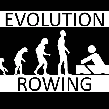 Artwork thumbnail, Evolution Rowing - Rower - Sports by AndiHK