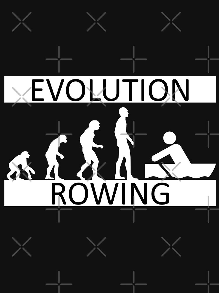 Thumbnail 6 von 6, Premium Oversized Pullover, Evolution Rowing - Rudern - Ruderer designt und verkauft von AndiHK.