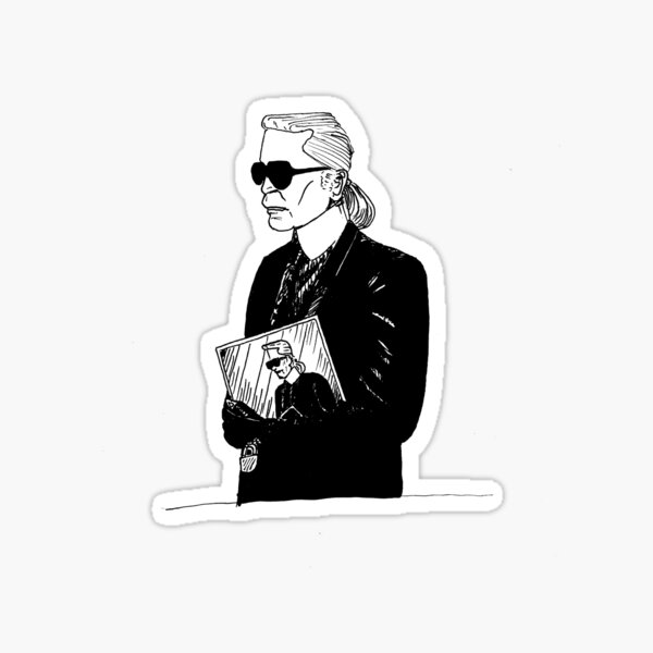 Karl Lagerfeld Sticker