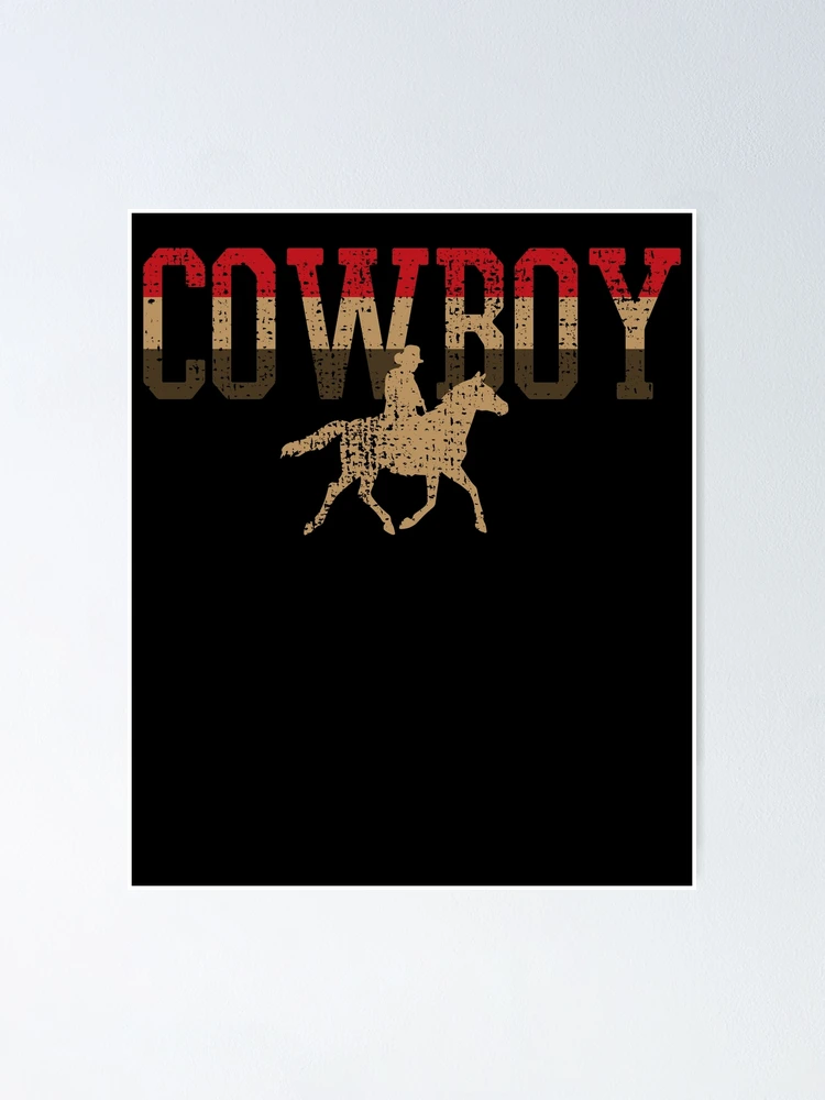 Thumbnail 1 of 3, Poster, Cowboy Rodeo designed and sold by 4tomic.