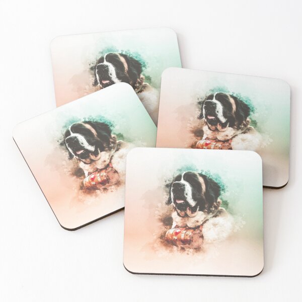 Item preview, Saint Bernard Painting designed and sold by artworkbyrihen.