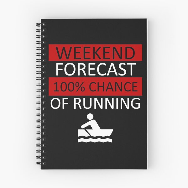 Item preview, Weekend Forecast - Rowing - Rower - Sports designed and sold by AndiHK.