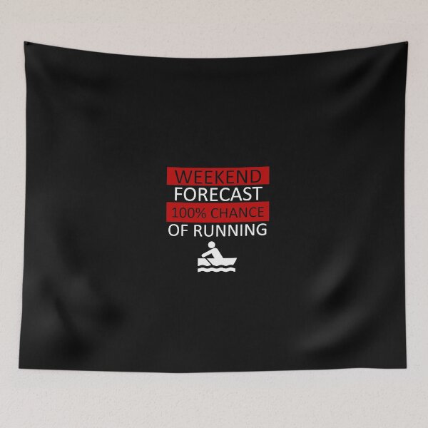 Item preview, Weekend Forecast - Rowing - Rower - Sports designed and sold by AndiHK.