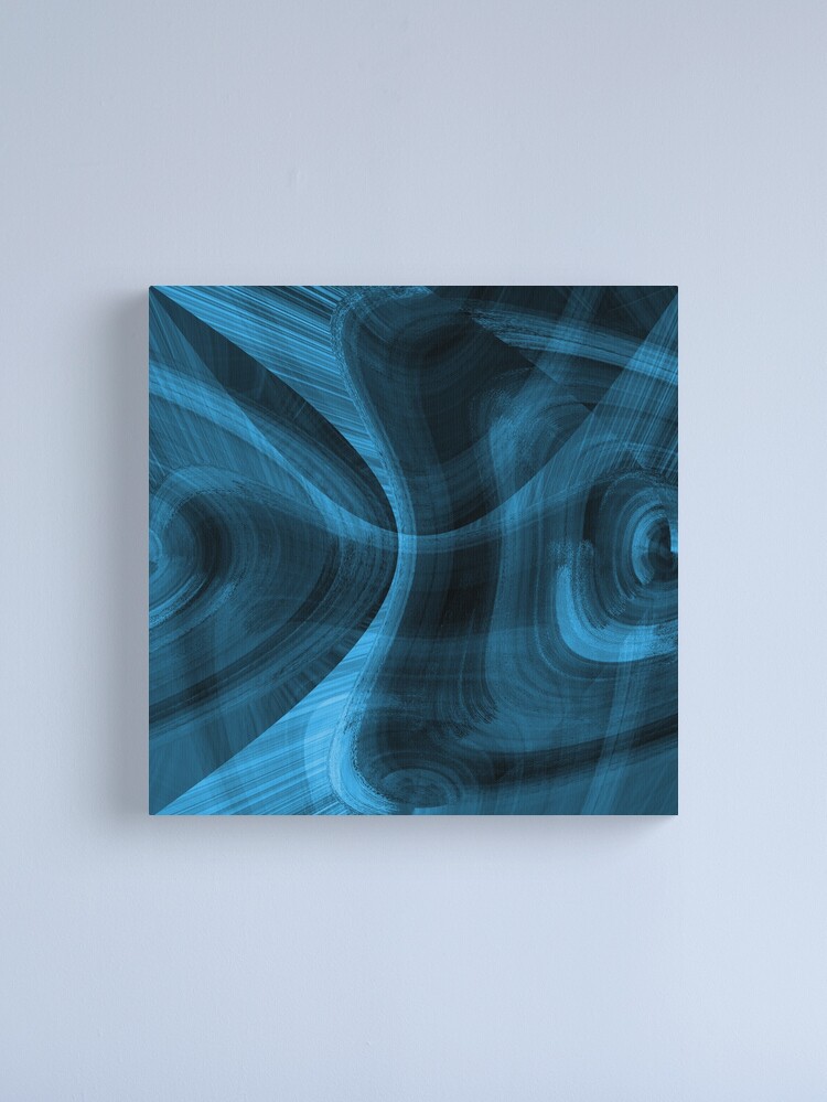 Alternate view of Bluish Black Hole Canvas Print