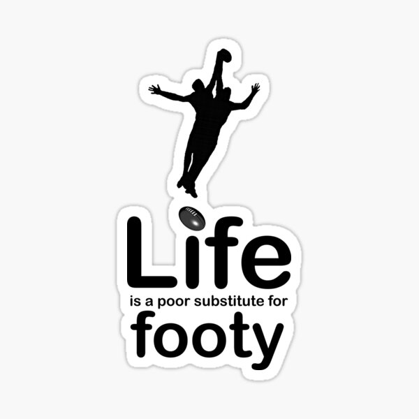 Aperçu de l'œuvre AFL v Life - Graphique noir créée et vendue par Ron Marton.