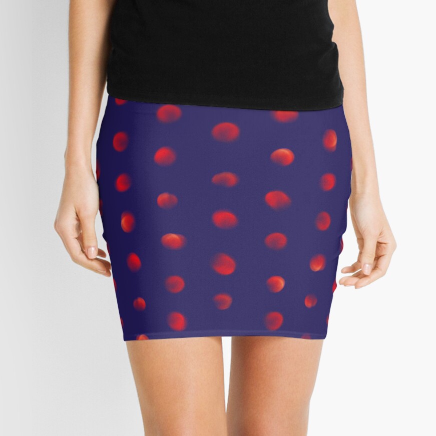 Total eclipse of the polka dot Mini Skirt