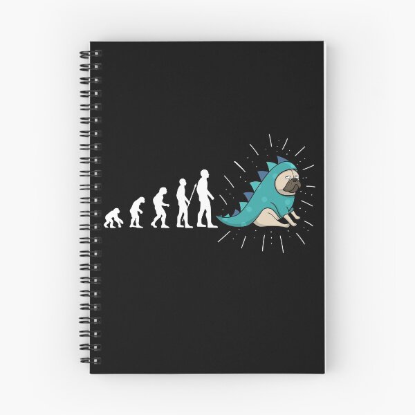 Item preview, Evolution Pug Dog Dogfriend Fun designed and sold by Damn Fine Arts.