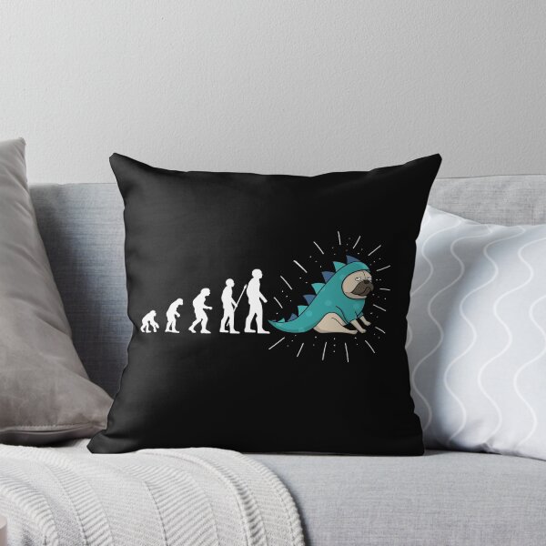 Item preview, Evolution Pug Dog Dogfriend Fun designed and sold by Damn Fine Arts.