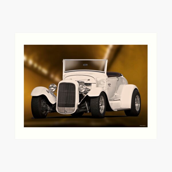 1929 Ford Roadster Art Print