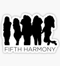 Pegatina Fifth Harmony silhouette