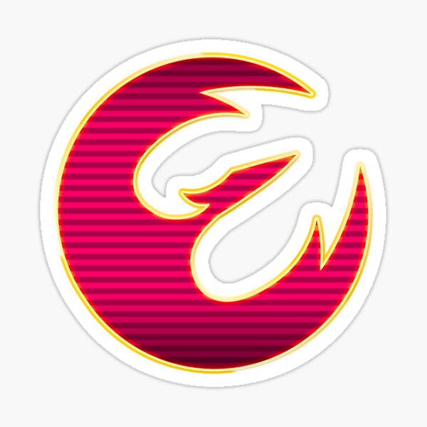 Vista previa del artículo con la obra «Cresta del fénix rebelde», diseñado y vendido por Graphik Teez.