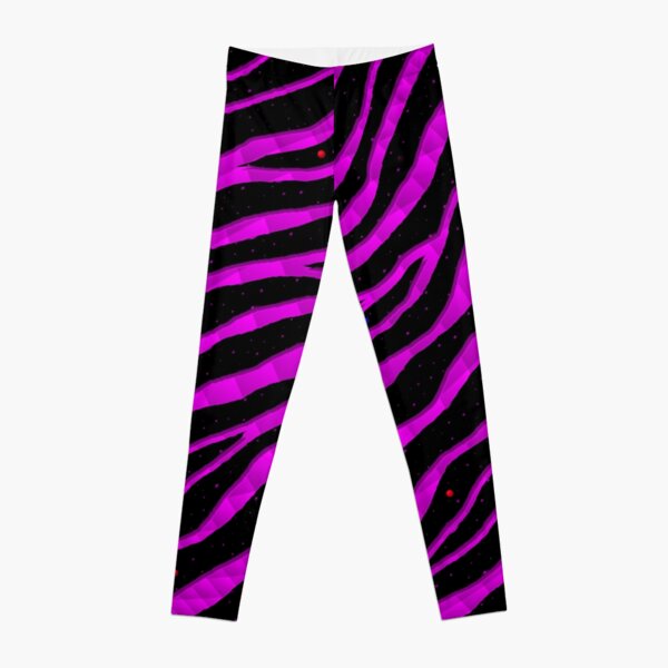 Ripped SpaceTime Stripes - Pink Leggings