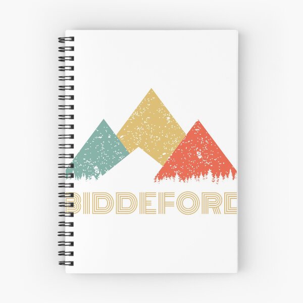 Item preview, Retro City of Biddeford Mountain Shirt designed and sold by Theodore Cory.