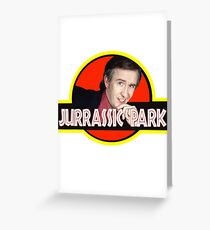 Alan Partridge "JURASSIC PARK" Greeting Card