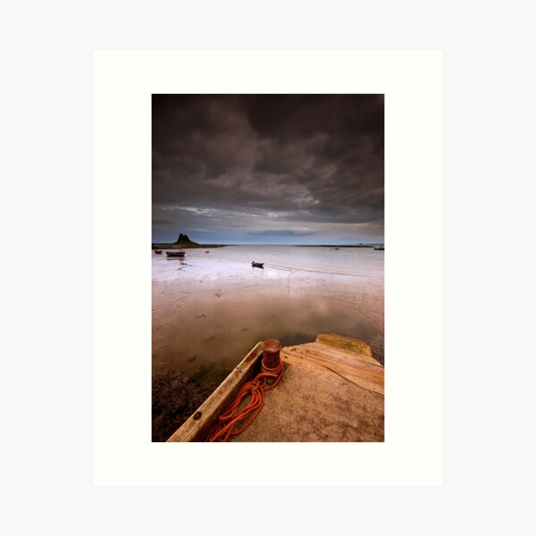 Gloomy Lindisfarne Art Print