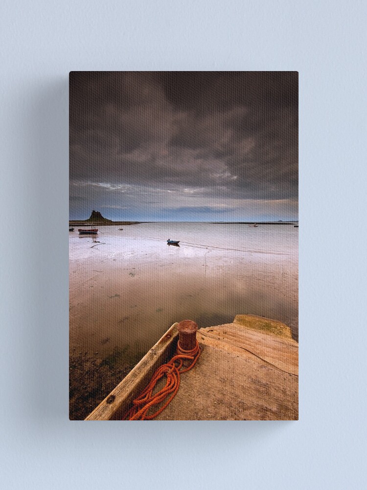 Alternate view of Gloomy Lindisfarne Canvas Print