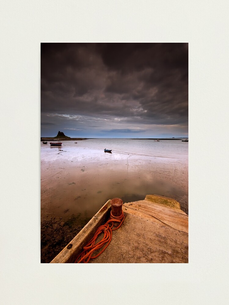 Alternate view of Gloomy Lindisfarne Photographic Print