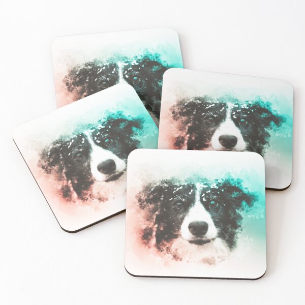Item preview, Border Collie Painting designed and sold by artworkbyrihen.