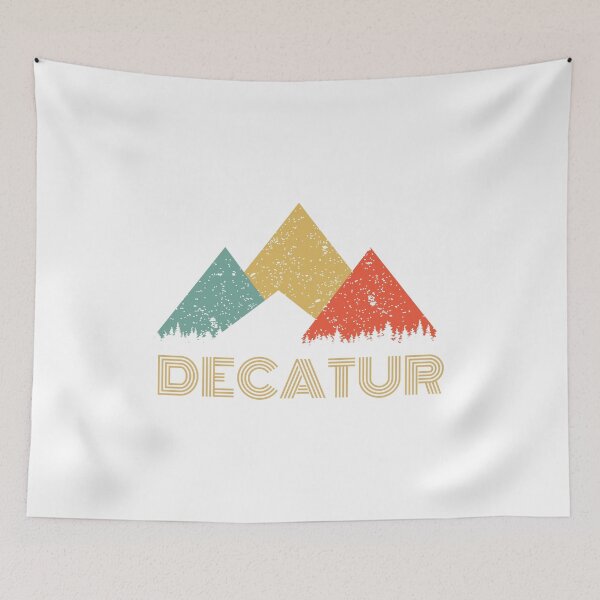 Item preview, Retro City of Decatur Mountain Shirt designed and sold by Theodore Cory.