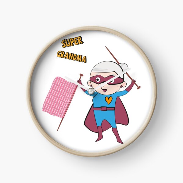Super Grandma 3 Clock