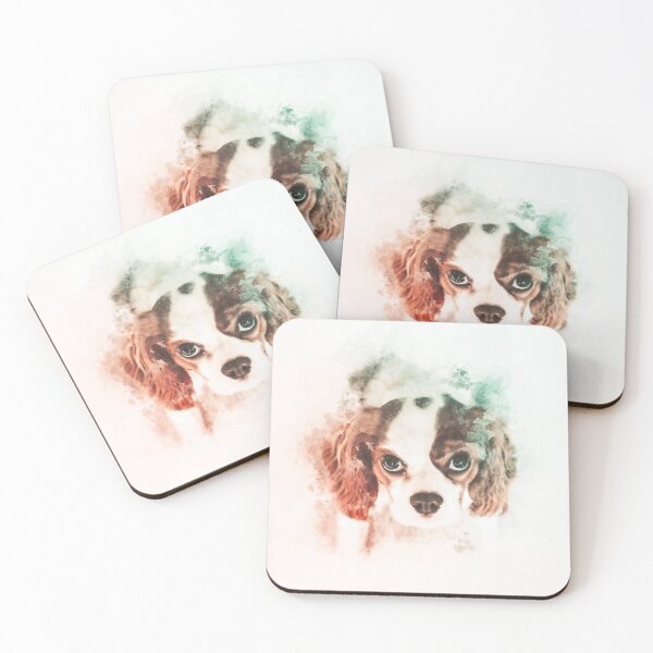 Artikelvorschau, Cavalier King Charles Spaniel Gemälde entworfen und verkauft von artworkbyrihen.