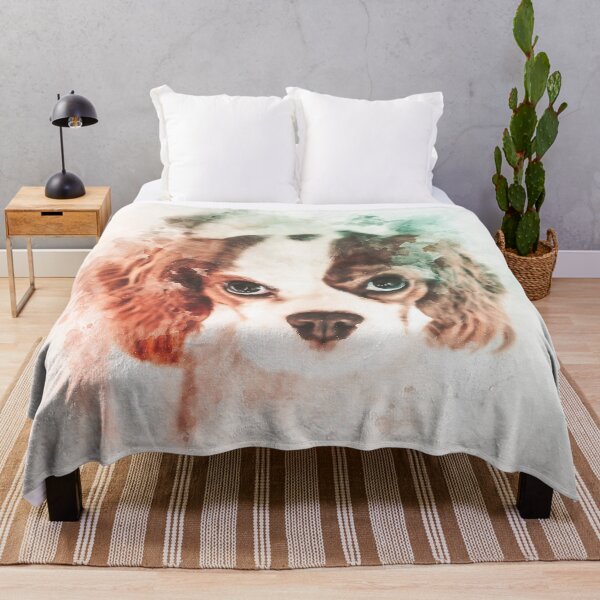 Item preview, Cavalier King Charles Spaniel Painting designed and sold by artworkbyrihen.