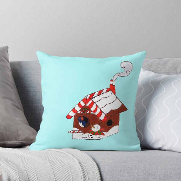 Item preview, The Birdy's Christmas Cottage designed and sold by KOKeefeArt.