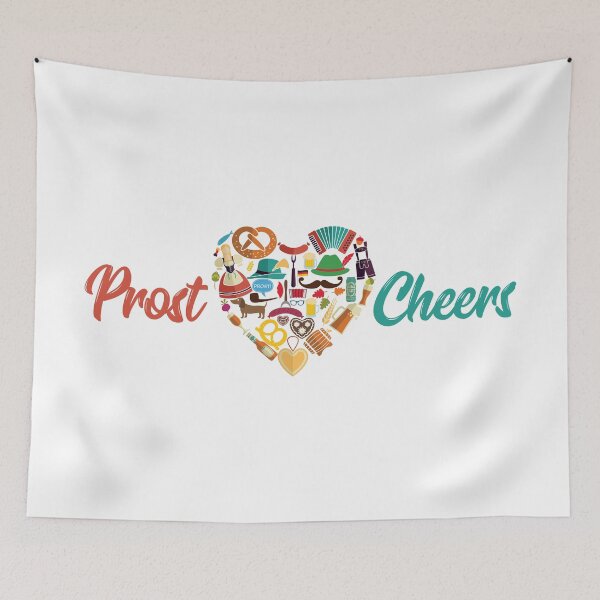 Item preview, Funny German Oktoberfest Prost - Cheers Beer Love designed and sold by festivalshirt.
