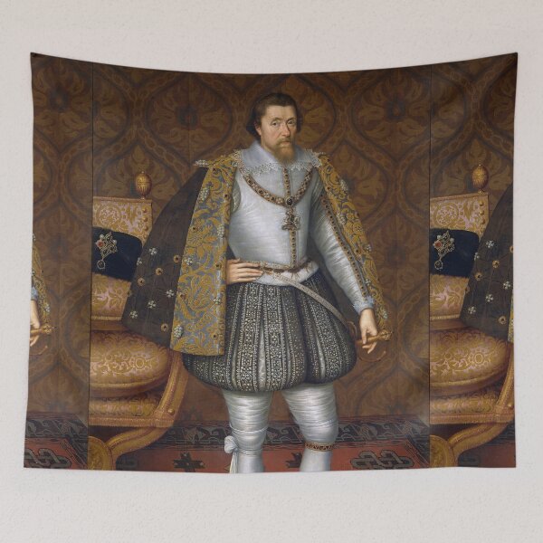 Item preview, Portrait of King James I of England designed and sold by Vintage Designs +.