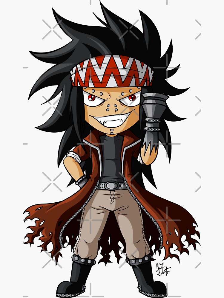 "Iron Dragon Slayer" Sticker for Sale by zombiegirl01 Redbubble