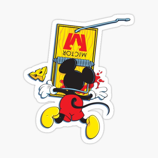 Mousetrap Sticker