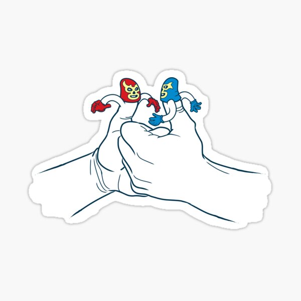 Thumb Wrestlers Sticker