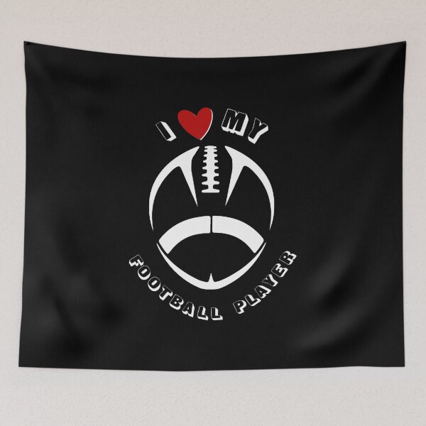 Item preview, I Love My Football Player designed and sold by KoolMoDee.