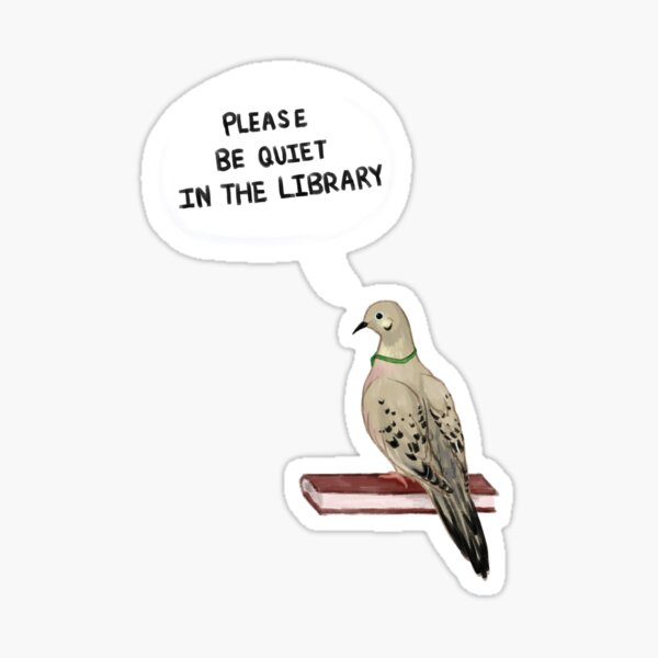 Vista previa del artículo con la obra «Hatoful Boyfriend - Por favor, cállate en la biblioteca (Nageki)», diseñado y vendido por April Hatle.