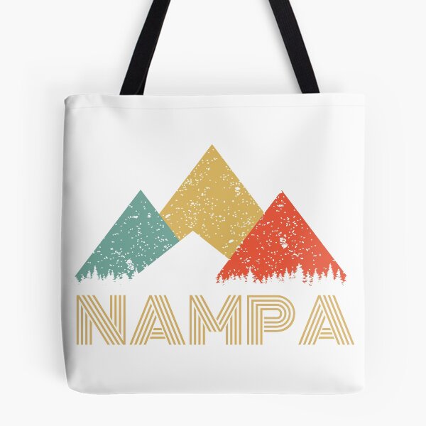 Item preview, Retro City of Nampa Mountain Shirt designed and sold by Theodore Cory.