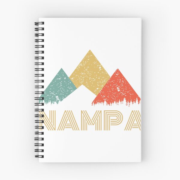 Item preview, Retro City of Nampa Mountain Shirt designed and sold by Theodore Cory.